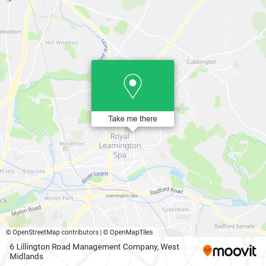 6 Lillington Road Management Company map
