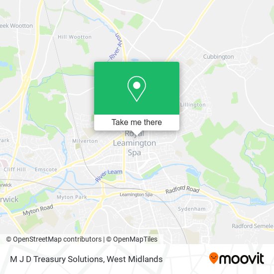 M J D Treasury Solutions map