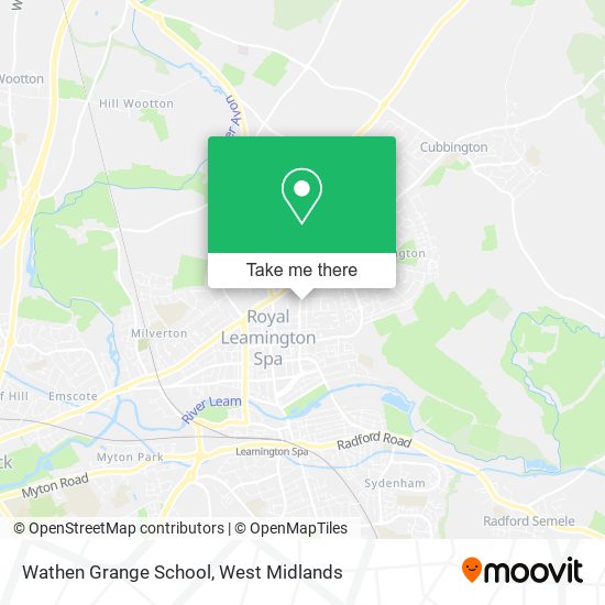 Wathen Grange School map