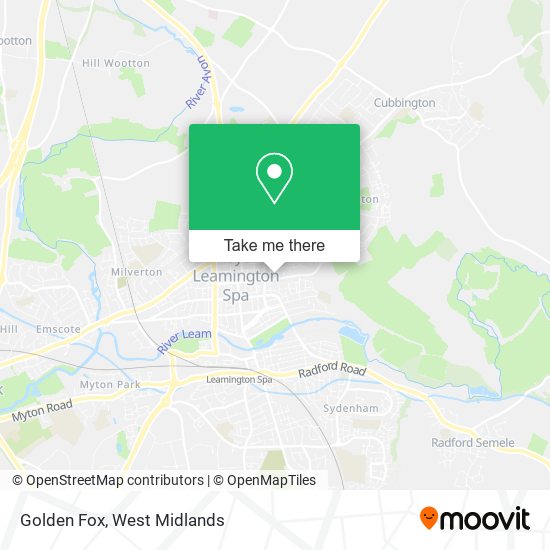 Golden Fox map