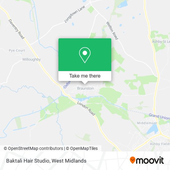 Baktali Hair Studio map