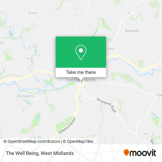 The Well Being map