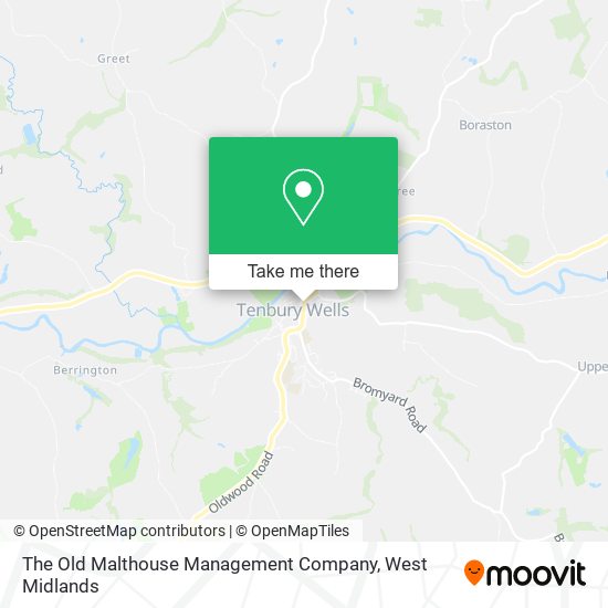 The Old Malthouse Management Company map