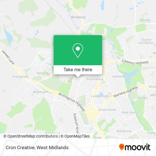Cron Creative map