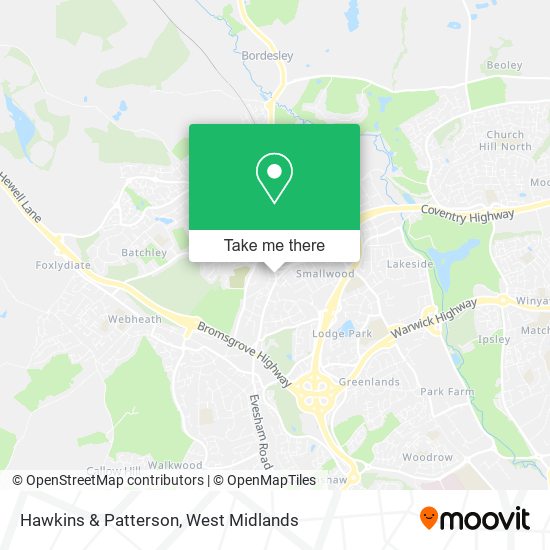 Hawkins & Patterson map