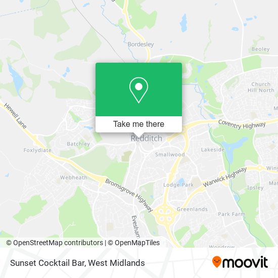 Sunset Cocktail Bar map