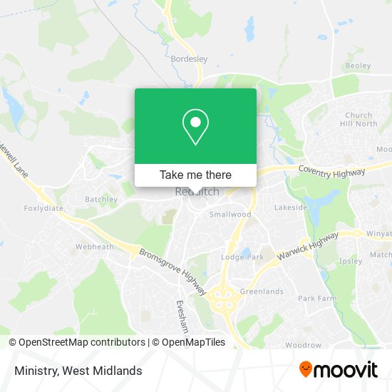 Ministry map