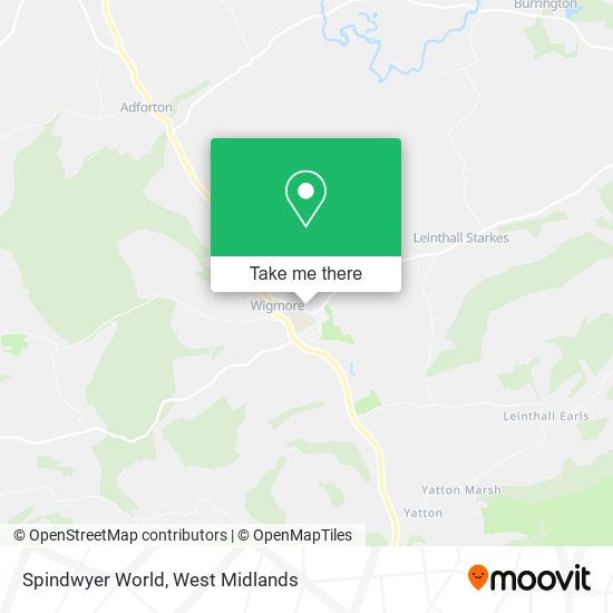 Spindwyer World map