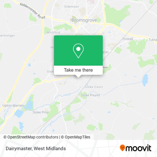Dairymaster map