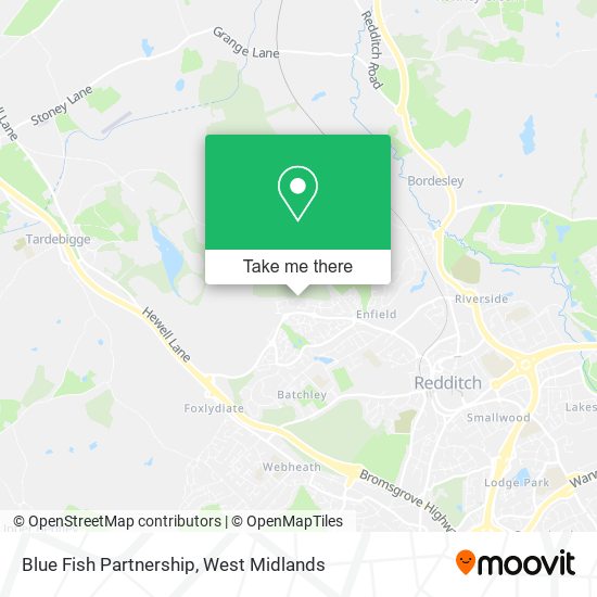 Blue Fish Partnership map