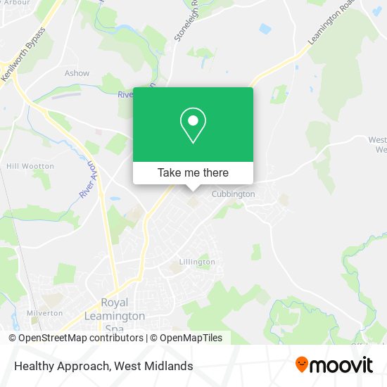 Healthy Approach map