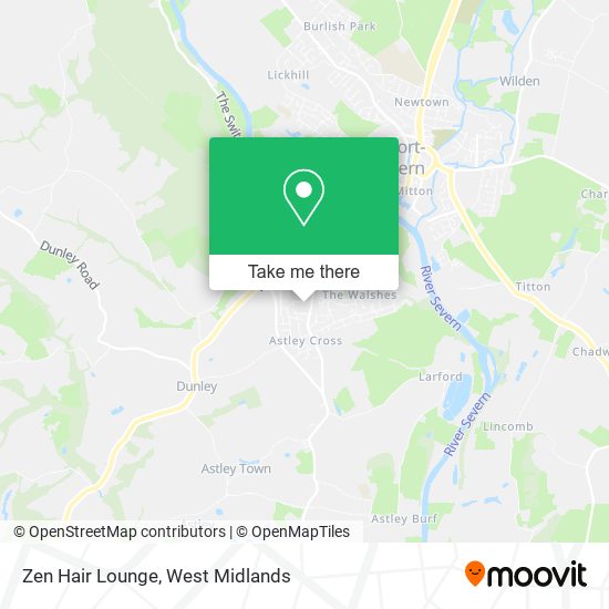 Zen Hair Lounge map