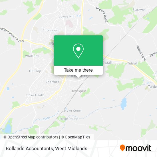 Bollands Accountants map