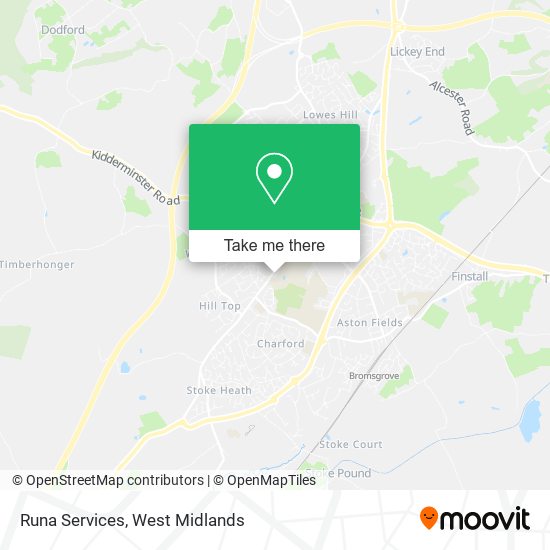 Runa Services map