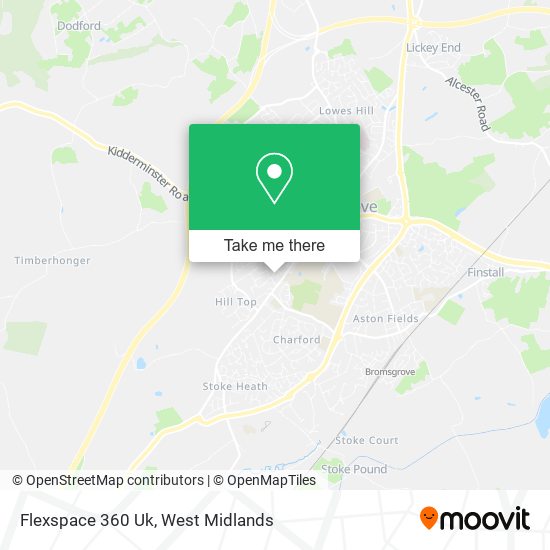 Flexspace 360 Uk map
