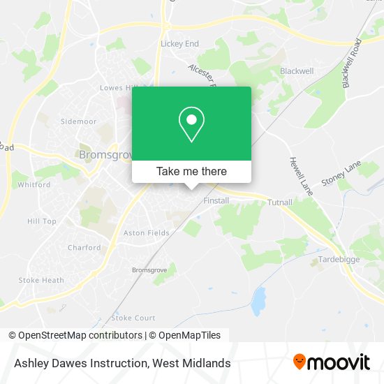 Ashley Dawes Instruction map