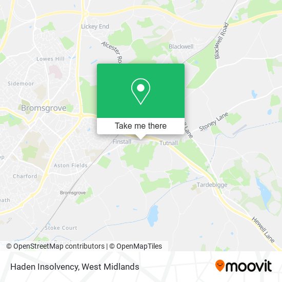Haden Insolvency map