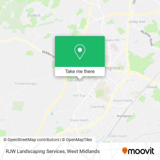 RJW Landscaping Services map