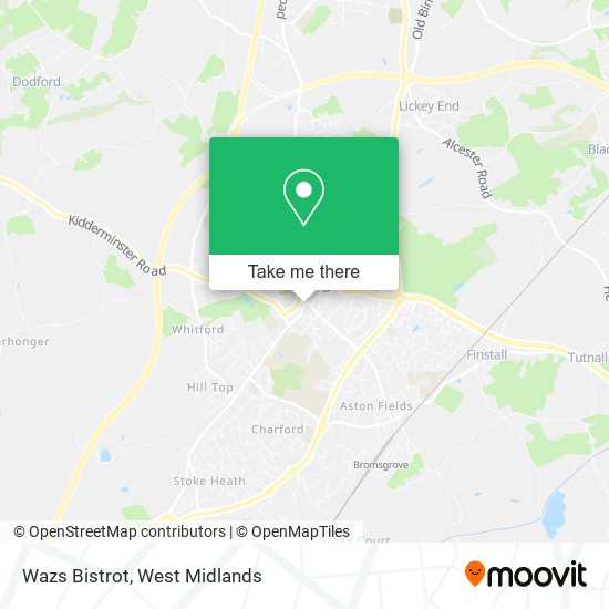 Wazs Bistrot map