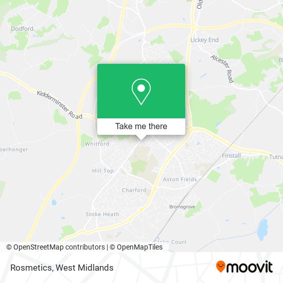 Rosmetics map