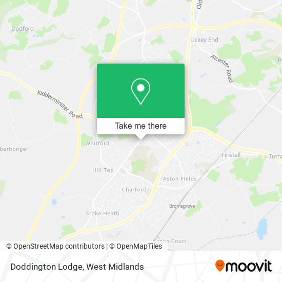 Doddington Lodge map