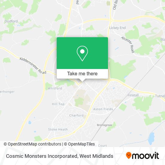 Cosmic Monsters Incorporated map