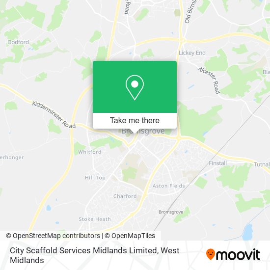 City Scaffold Services Midlands Limited map