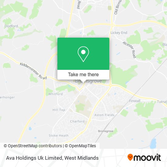 Ava Holdings Uk Limited map