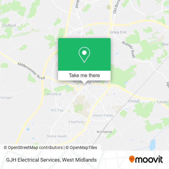 GJH Electrical Services map
