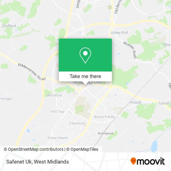 Safenet Uk map