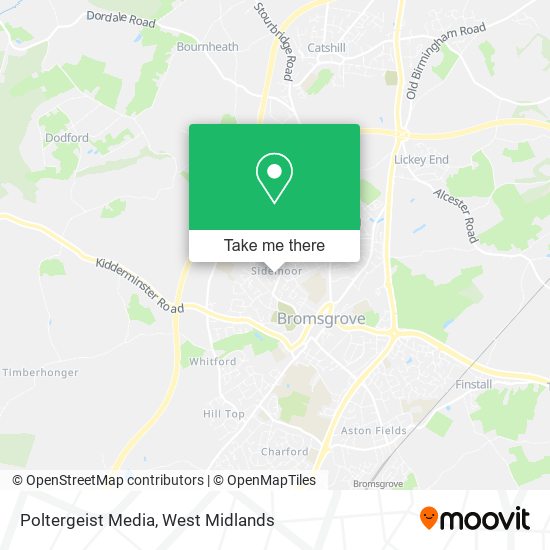 Poltergeist Media map