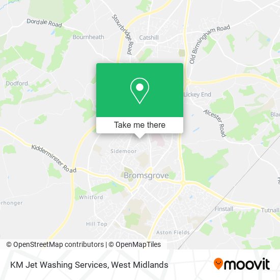KM Jet Washing Services map