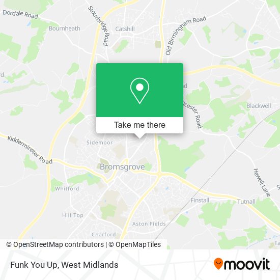 Funk You Up map