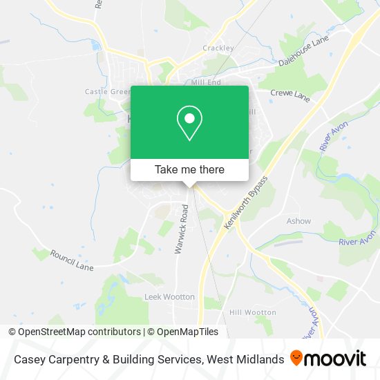 Casey Carpentry & Building Services map