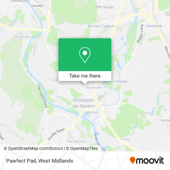Pawfect Pad map