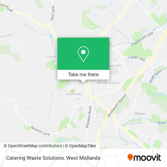 Catering Waste Solutions map