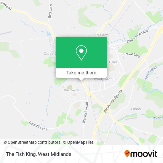 The Fish King map
