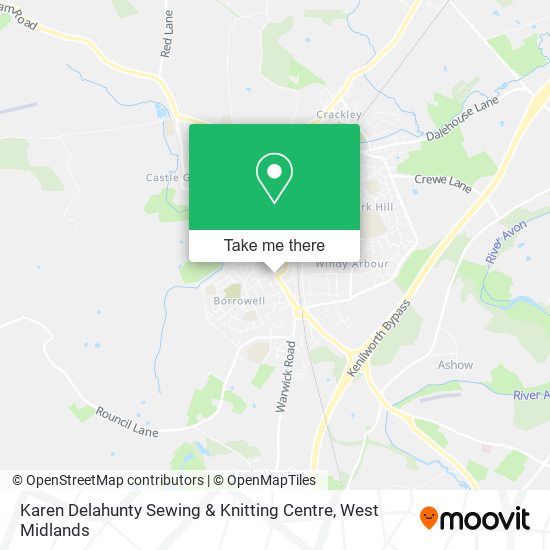Karen Delahunty Sewing & Knitting Centre map