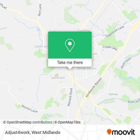 Adjust4work map