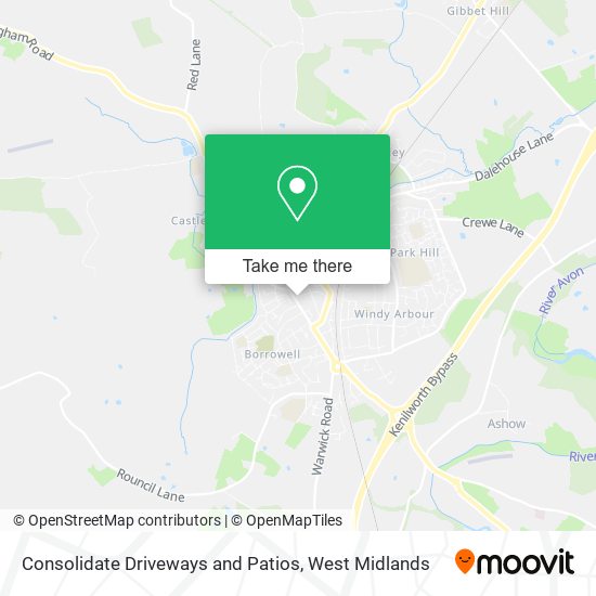 Consolidate Driveways and Patios map