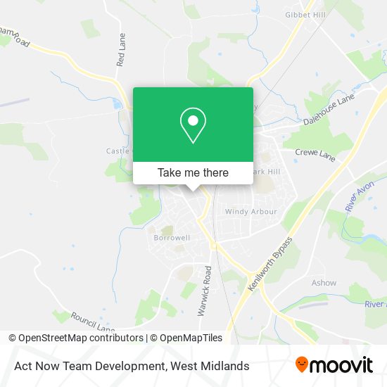 Act Now Team Development map