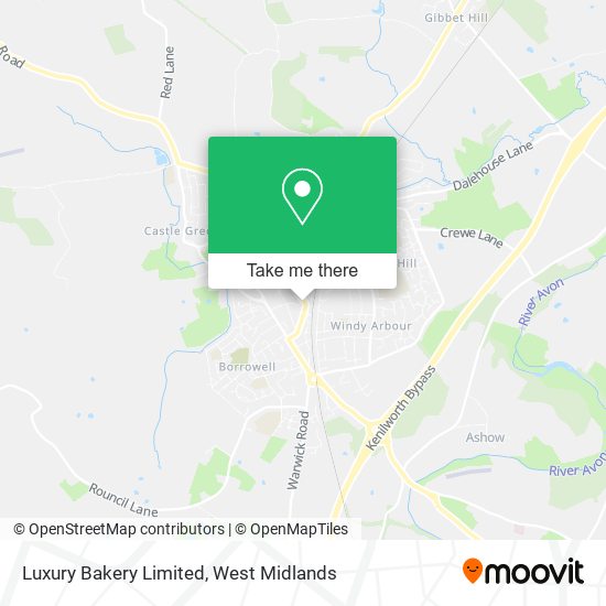 Luxury Bakery Limited map