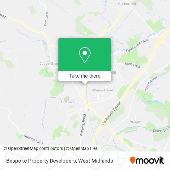 Bespoke Property Developers map