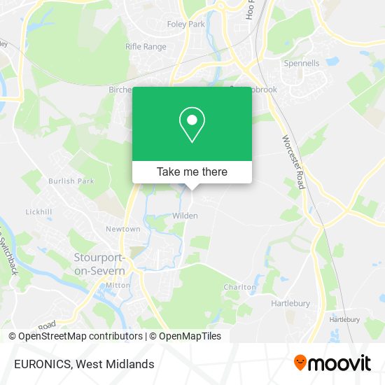 EURONICS map
