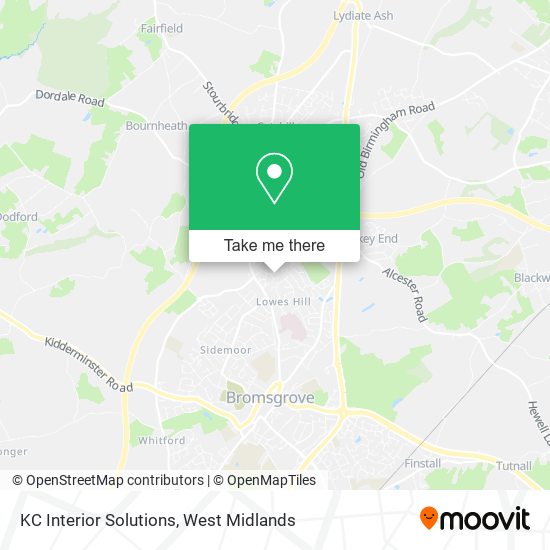 KC Interior Solutions map