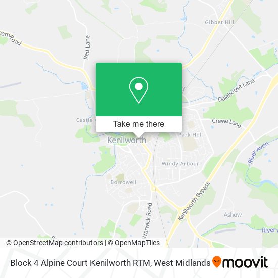 Block 4 Alpine Court Kenilworth RTM map