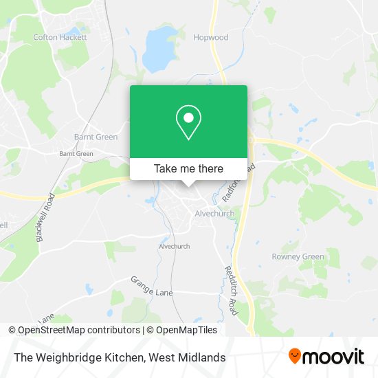 The Weighbridge Kitchen map