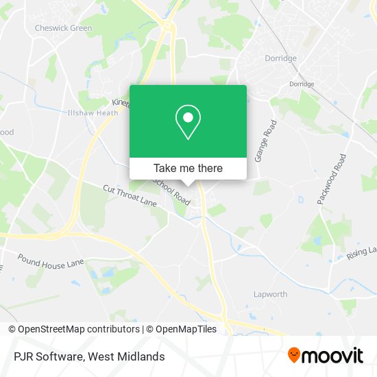 PJR Software map