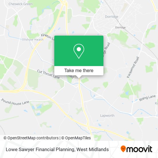 Lowe Sawyer Financial Planning map