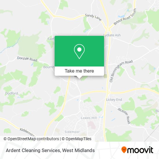 Ardent Cleaning Services map